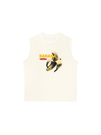 Áo Ba Lỗ Relaxed Fit Summer Vibes Retro Bananaa