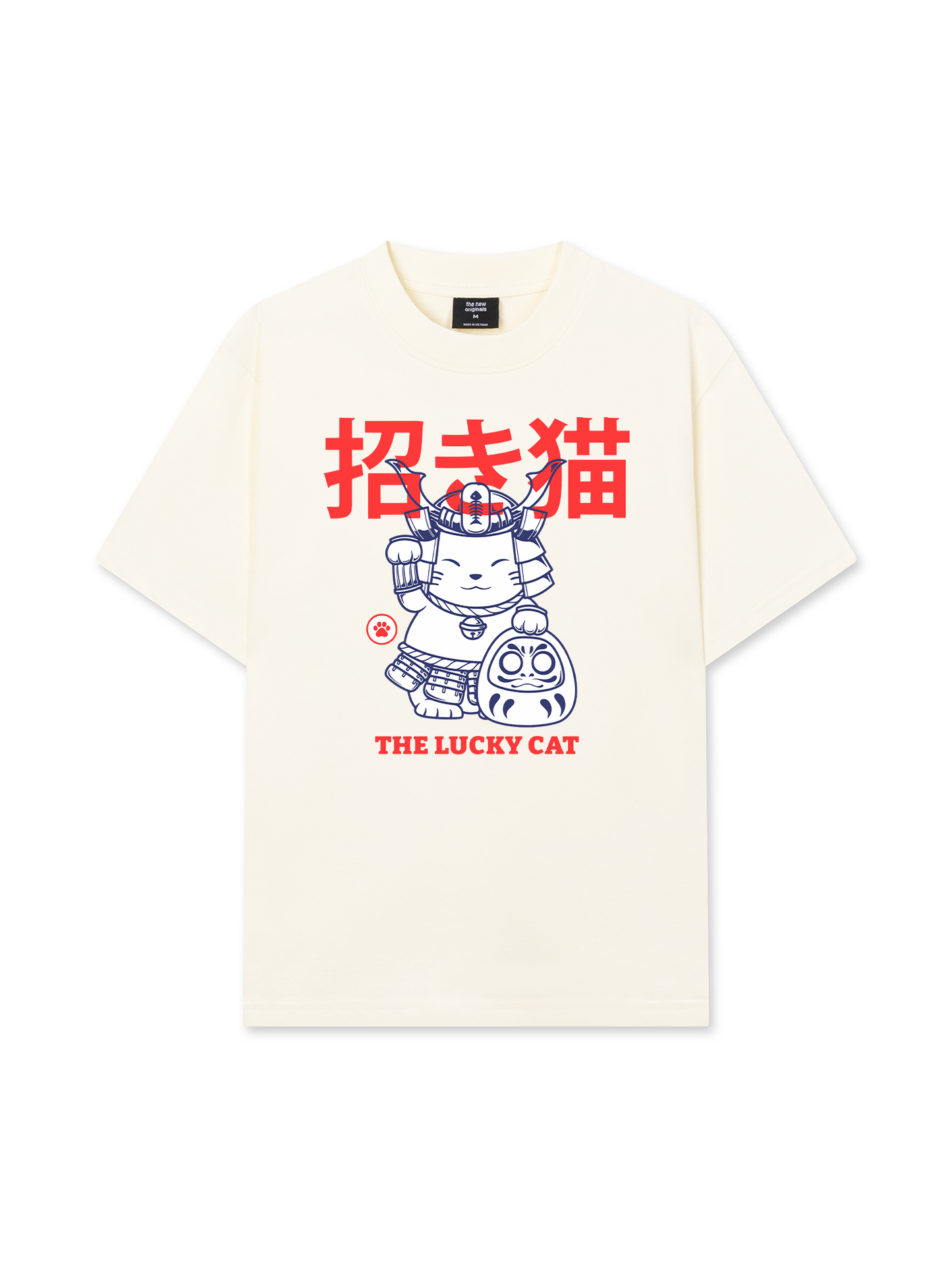 Áo Thun Relaxed Fit Maneki Neko