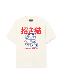 Áo Thun Relaxed Fit Maneki Neko