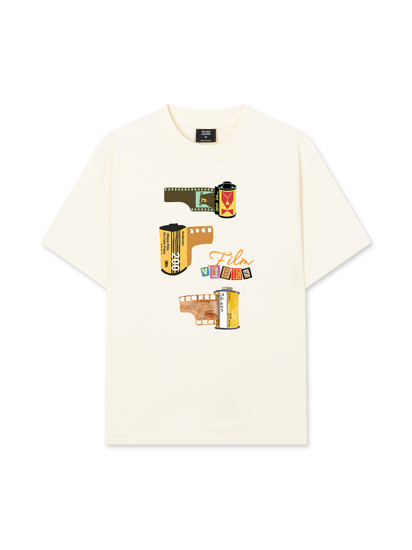 Áo Thun Relaxed Fit Film Vibes