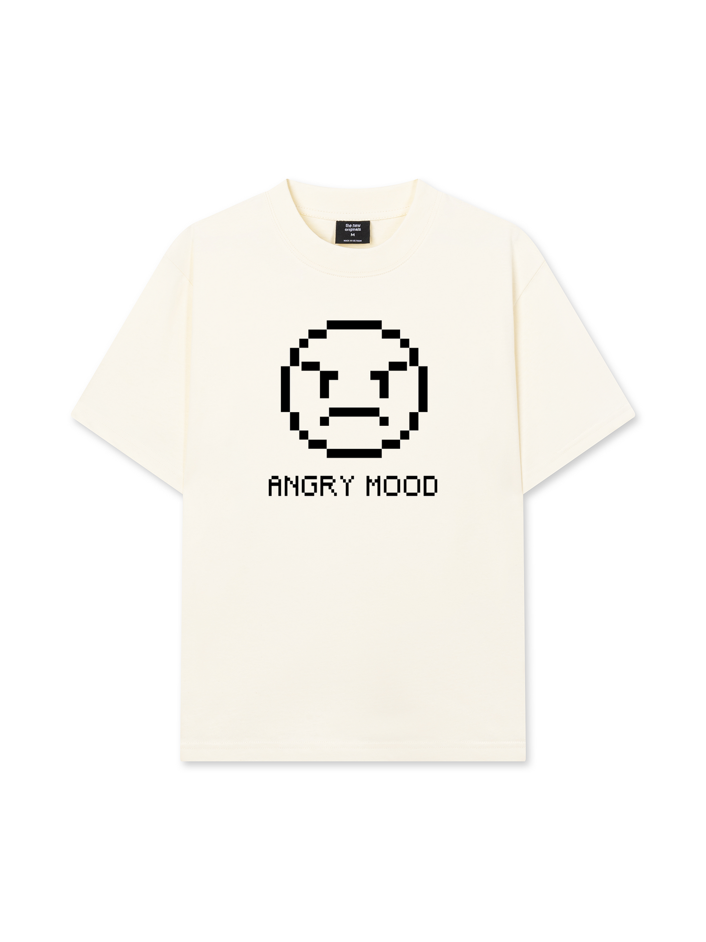 Áo Thun Relaxed Fit Pixel Universe Angry Mood