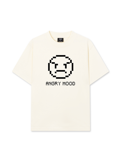 Áo Thun Relaxed Fit Pixel Universe Angry Mood