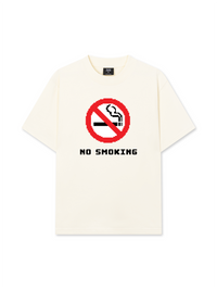 Áo Thun Relaxed Fit Pixel Universe No Smoking