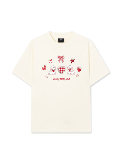 Áo Thun Relaxed Fit Bunny Berry Club