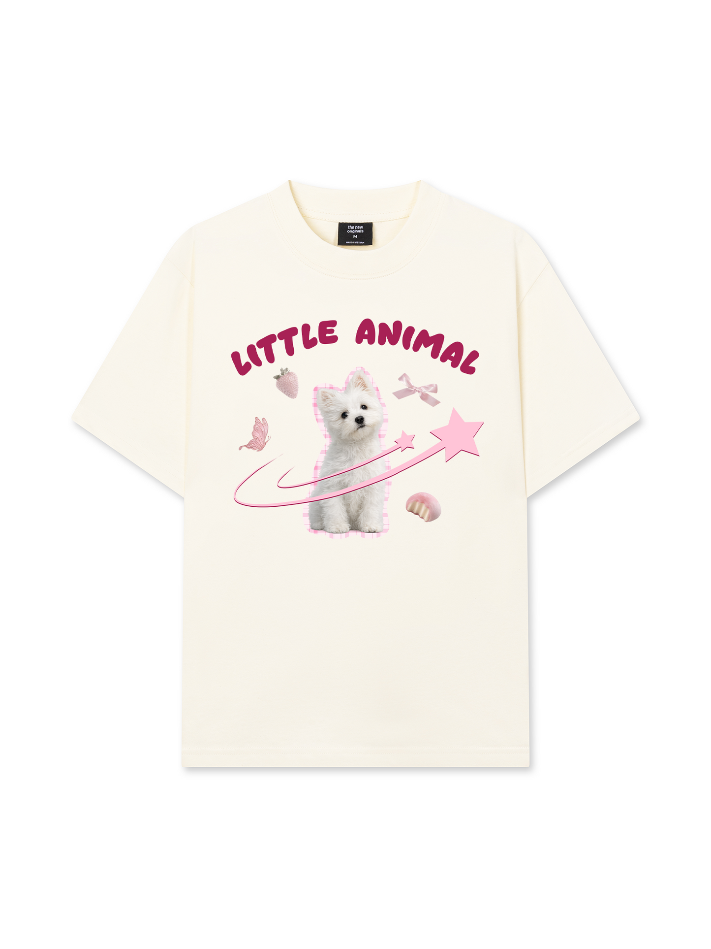 Áo Thun Relaxed Fit Daily Cuties Little Animal