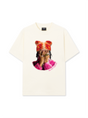 Áo Thun Relaxed Fit Jewel Ring & Orange Kitty Cap Wash