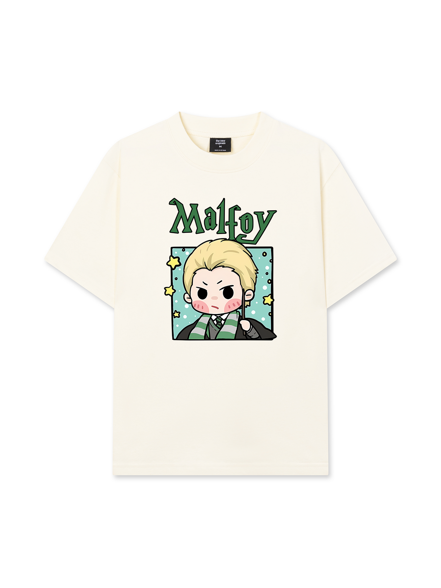 Áo Thun Relaxed Fit Harry Potter Malfoy Chibi