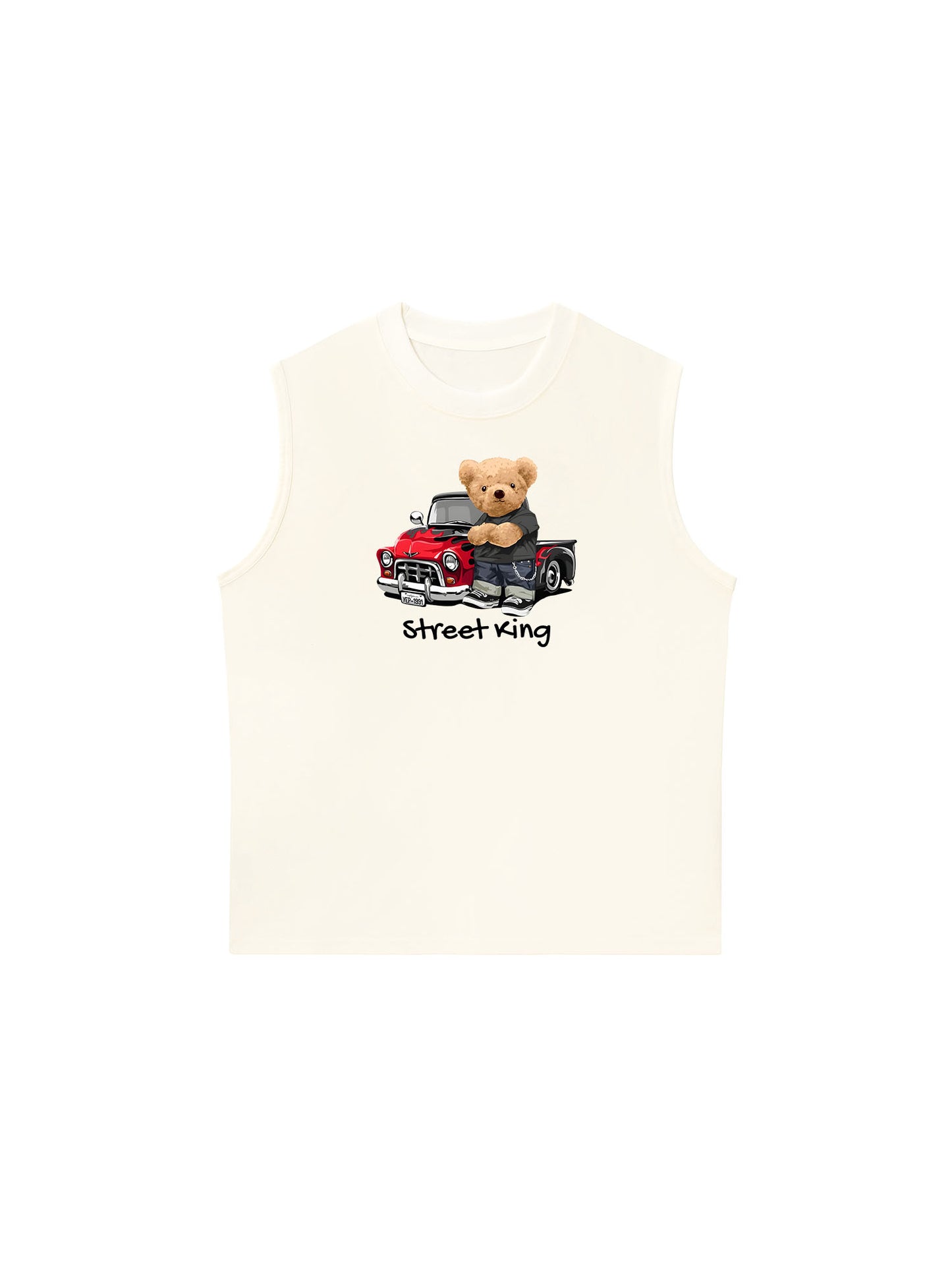 Áo Ba Lỗ Relaxed Fit Street King