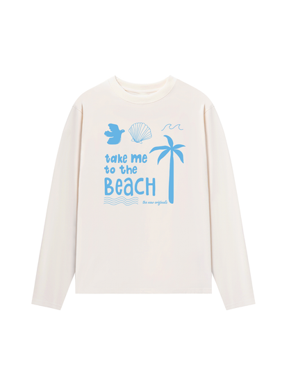Áo Thun Dài Tay Take Me To The Beach