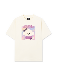 Áo Thun Relaxed Fit Purple Puppy