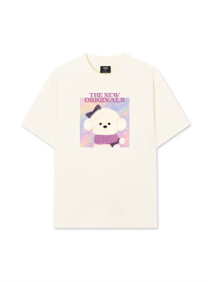 Áo Thun Relaxed Fit Purple Puppy