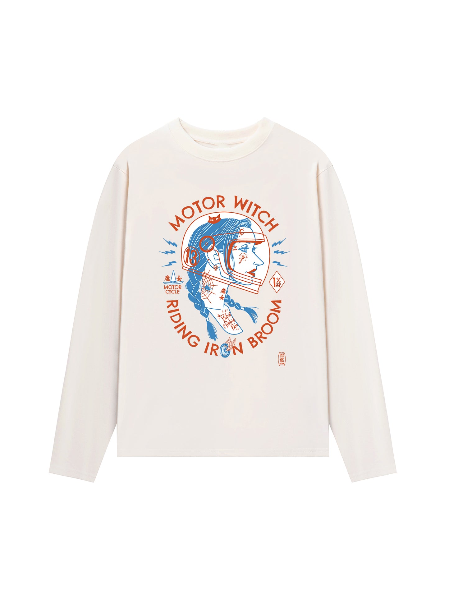 Áo Thun Dài Tay Motor Witch
