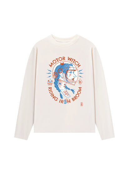 Áo Thun Dài Tay Motor Witch
