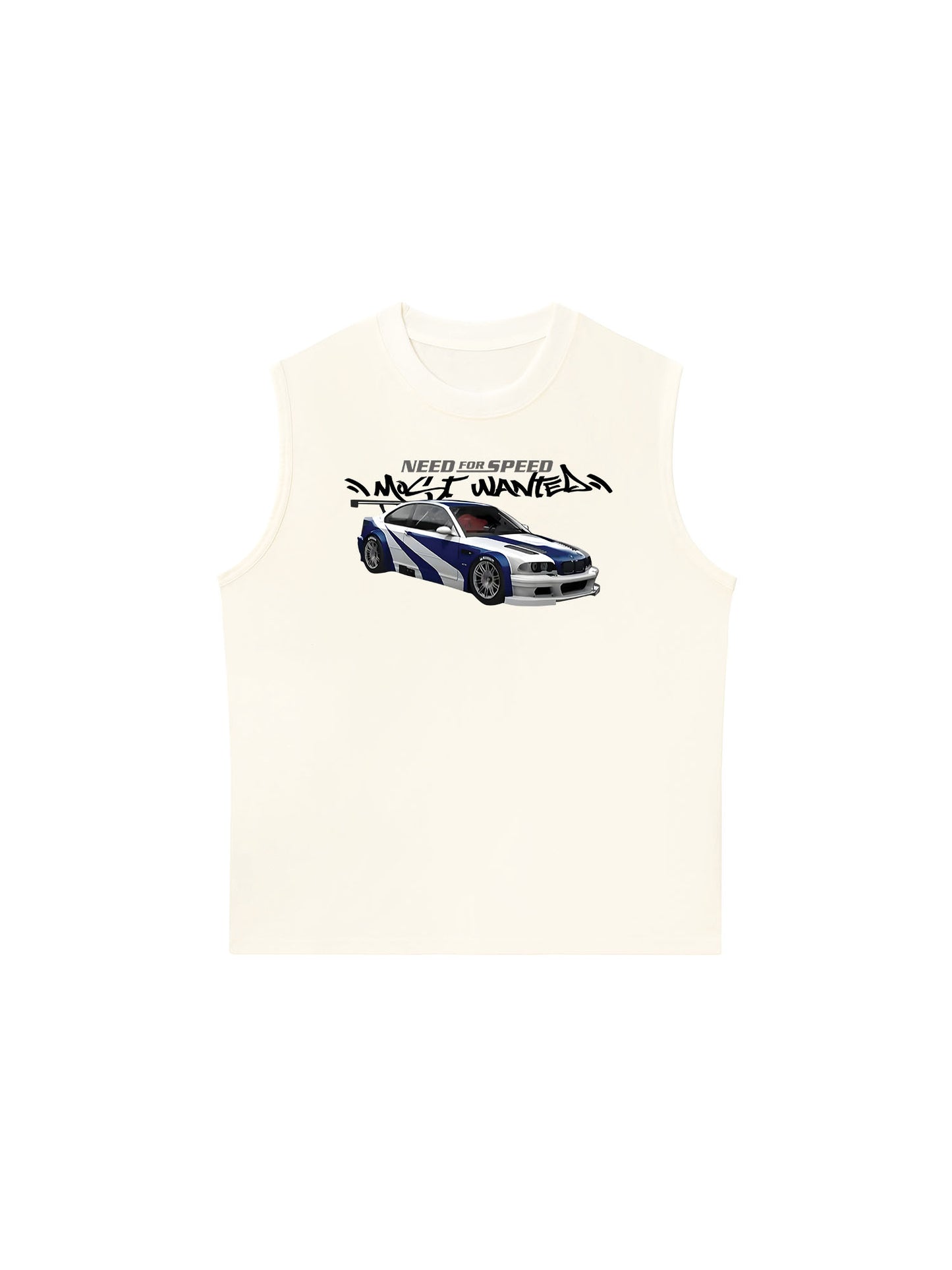 Áo Ba Lỗ Relaxed Fit CAR Need For Speed