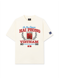 Áo Thun Relaxed Fit Thành Phố Hoa Phượng Đỏ