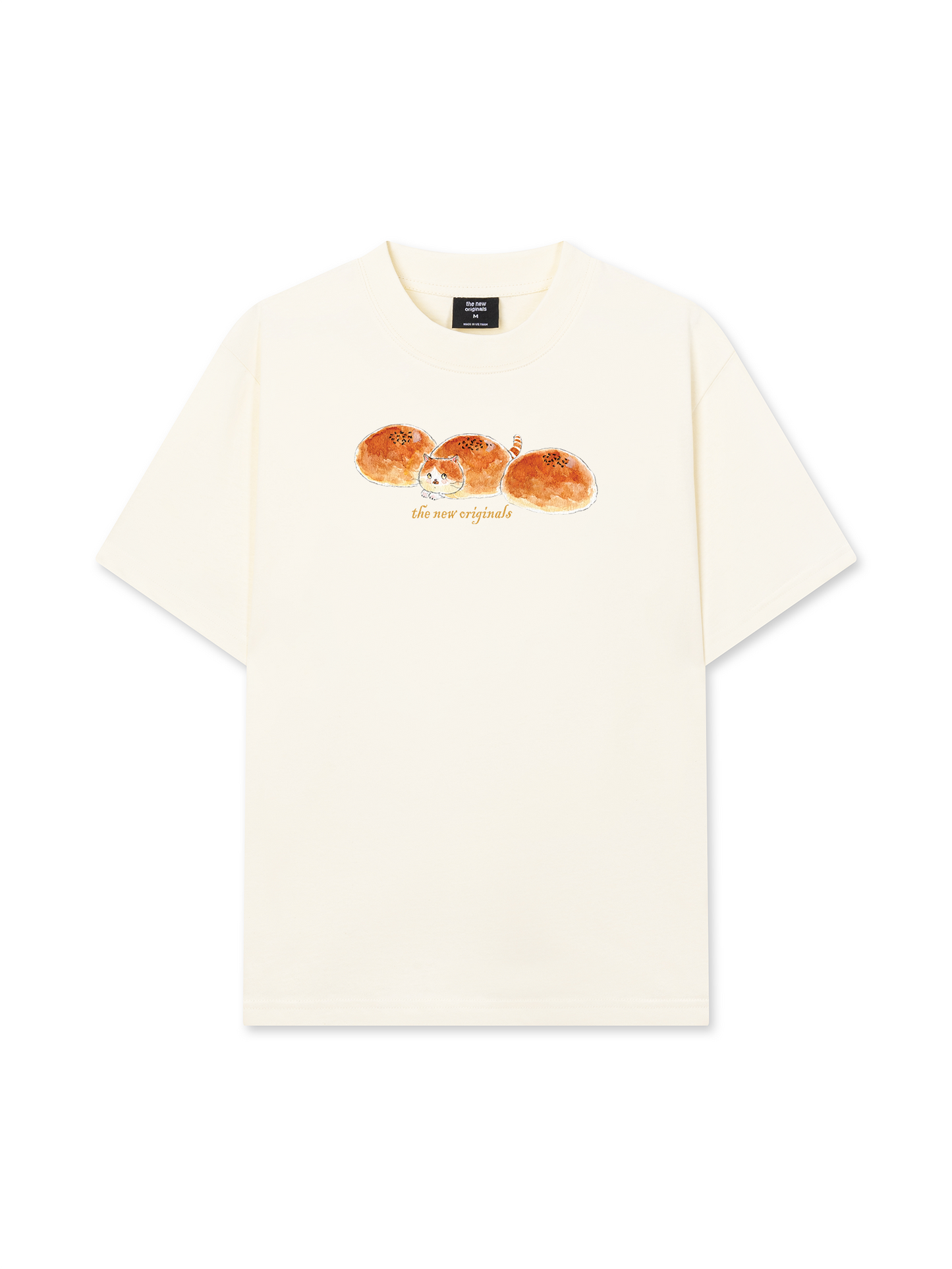 Áo Thun Relaxed Fit Cute Bread