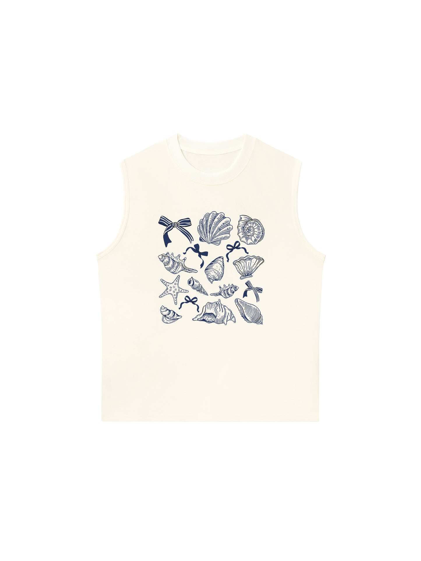 Áo Ba Lỗ Relaxed Fit Ocean Blue Vibes