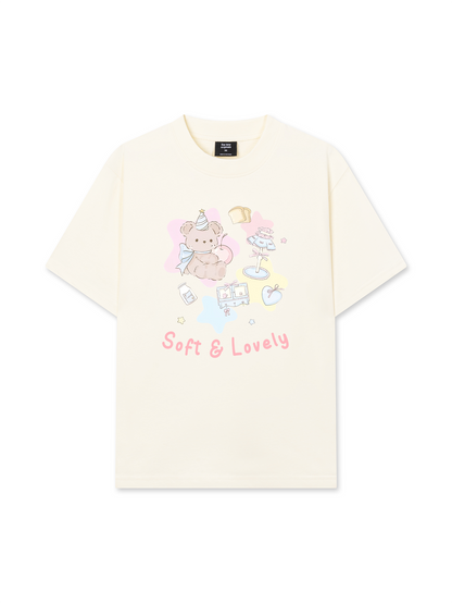 Áo Thun Relaxed Fit Daily Cuties Soft & Lovely