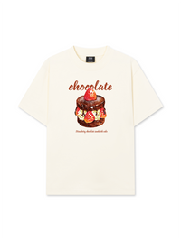 Áo Thun Relaxed Fit Strawberry Chocolate