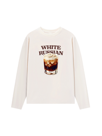 Áo Thun Dài Tay Fresh White Russian