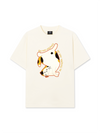 Áo Thun Relaxed Fit No Though Just Cat