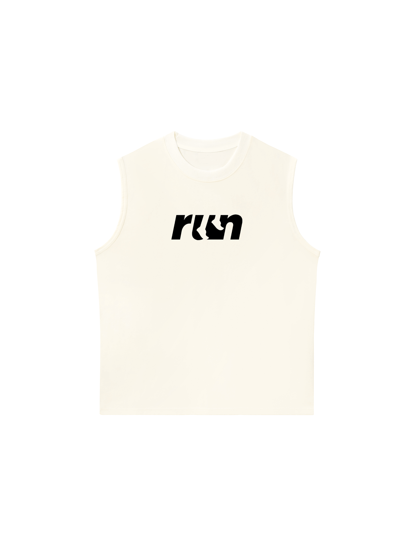 Áo Ba Lỗ Relaxed Fit Run Typography 2