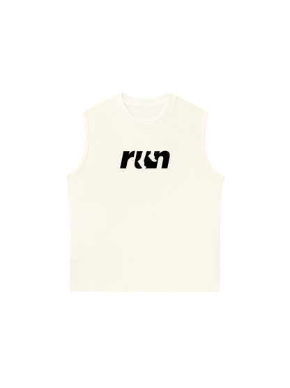 Áo Ba Lỗ Relaxed Fit Run Typography 2