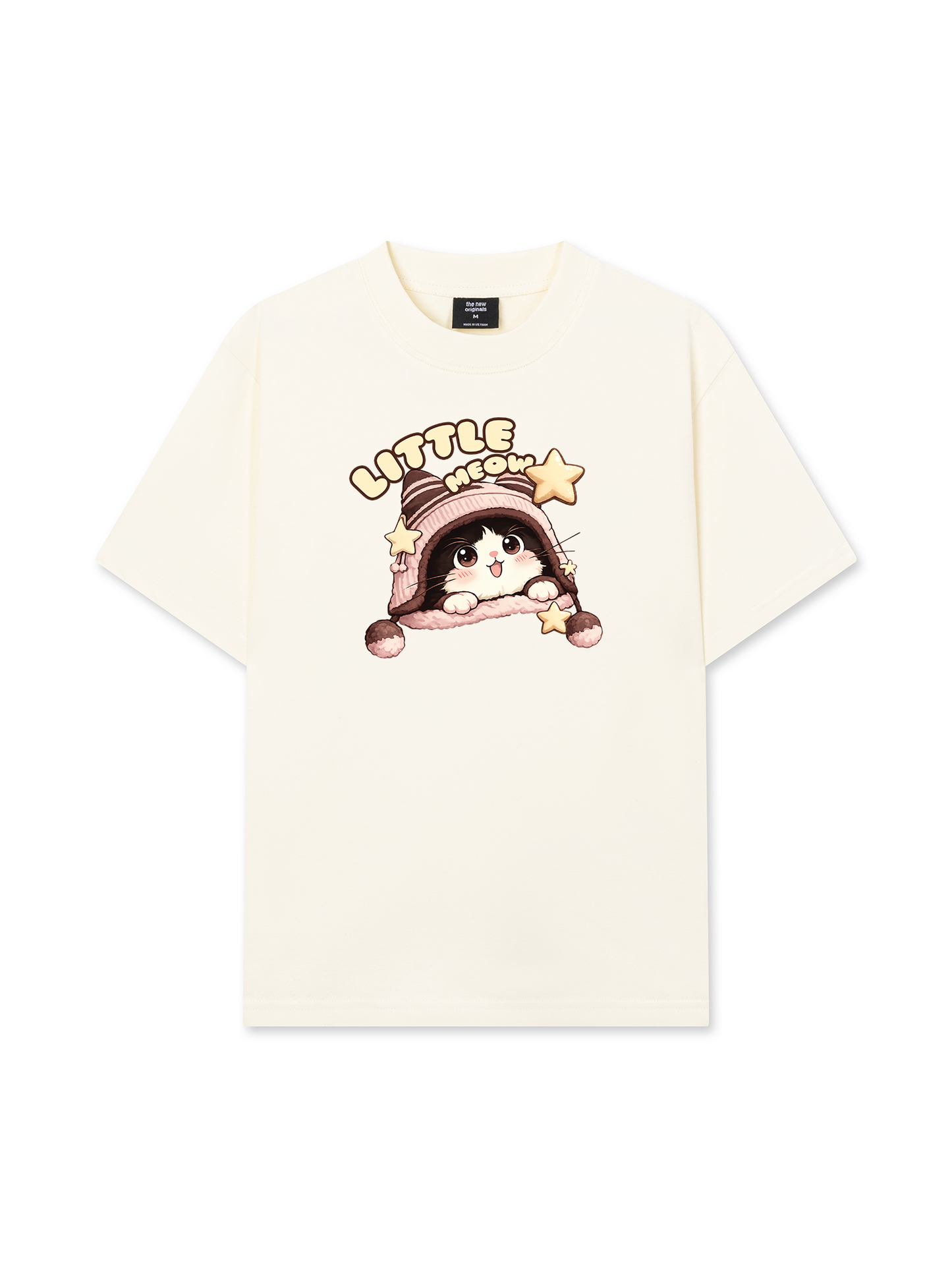 Áo Thun Relaxed Fit Little Meow