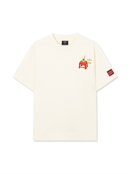 Áo Thun Relaxed Fit Sấu Đá