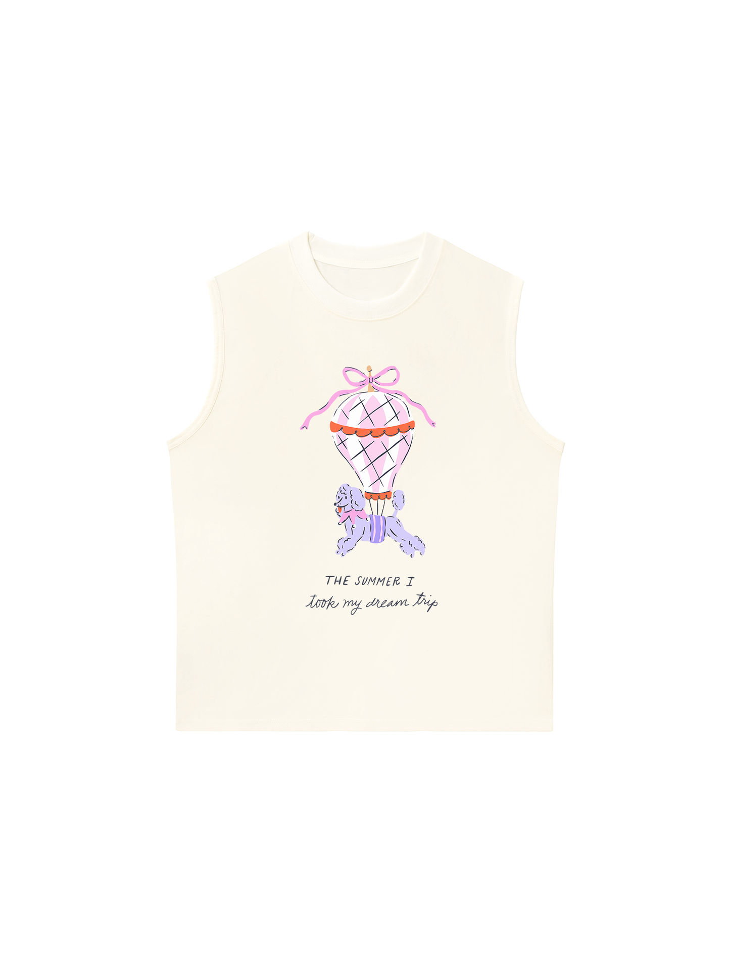 Áo Ba Lỗ Relaxed Fit My Dream Trip