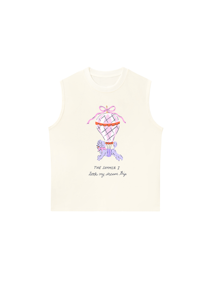 Áo Ba Lỗ Relaxed Fit My Dream Trip