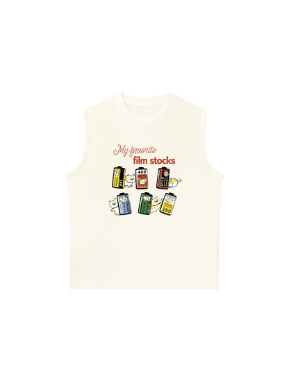 Áo Ba Lỗ Relaxed Fit My Favorite Film Stocks