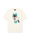 Áo Thun Relaxed Fit Working O'ttreats Blue Tiffany Meow