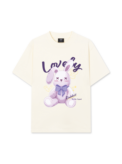 Áo Thun Relaxed Fit Lovely Rabbit