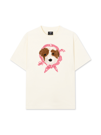 Áo Thun Relaxed Fit Pink Dots Puppy