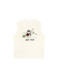 Áo Ba Lỗ Relaxed Fit Go Outside Get Reel