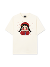 Áo Thun Relaxed Fit Dolly Girl Cute Strawberry Girl