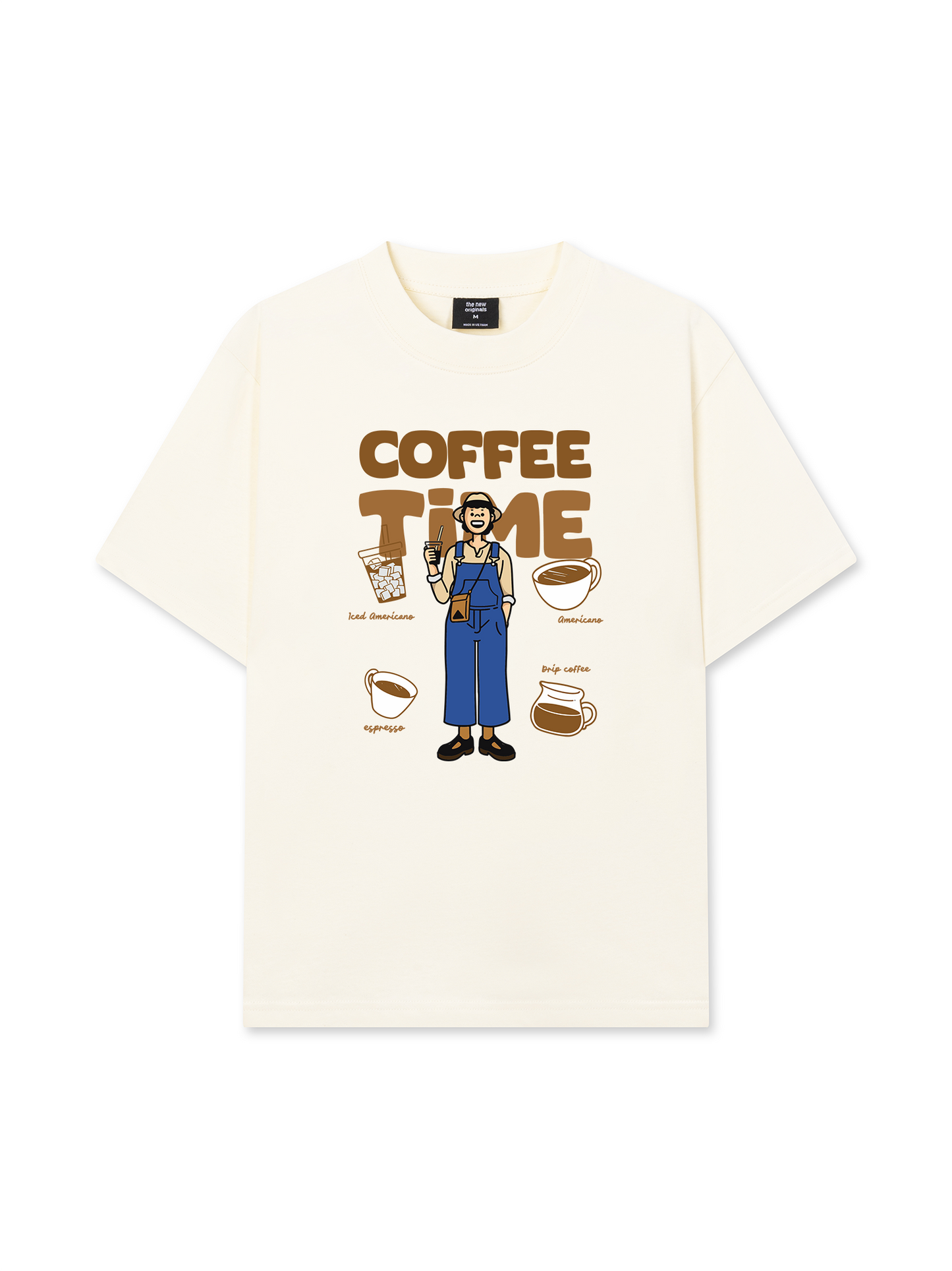 Áo Thun Relaxed Fit Coffee Time 2