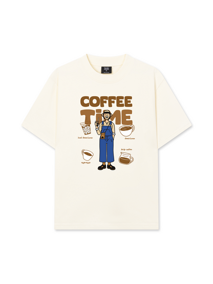 Áo Thun Relaxed Fit Coffee Time 2