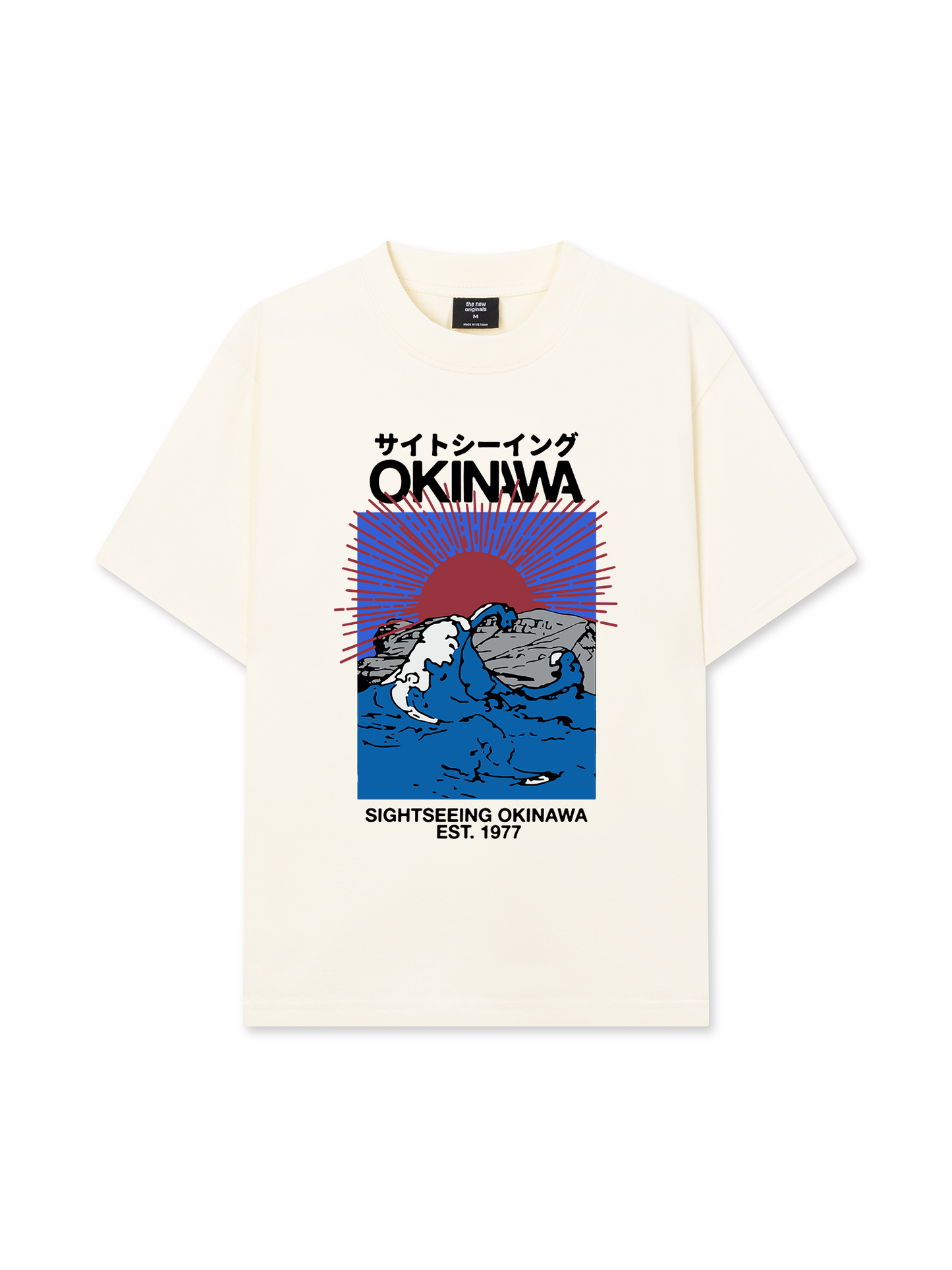 Áo Thun Relaxed Fit Great Wave Okinawa