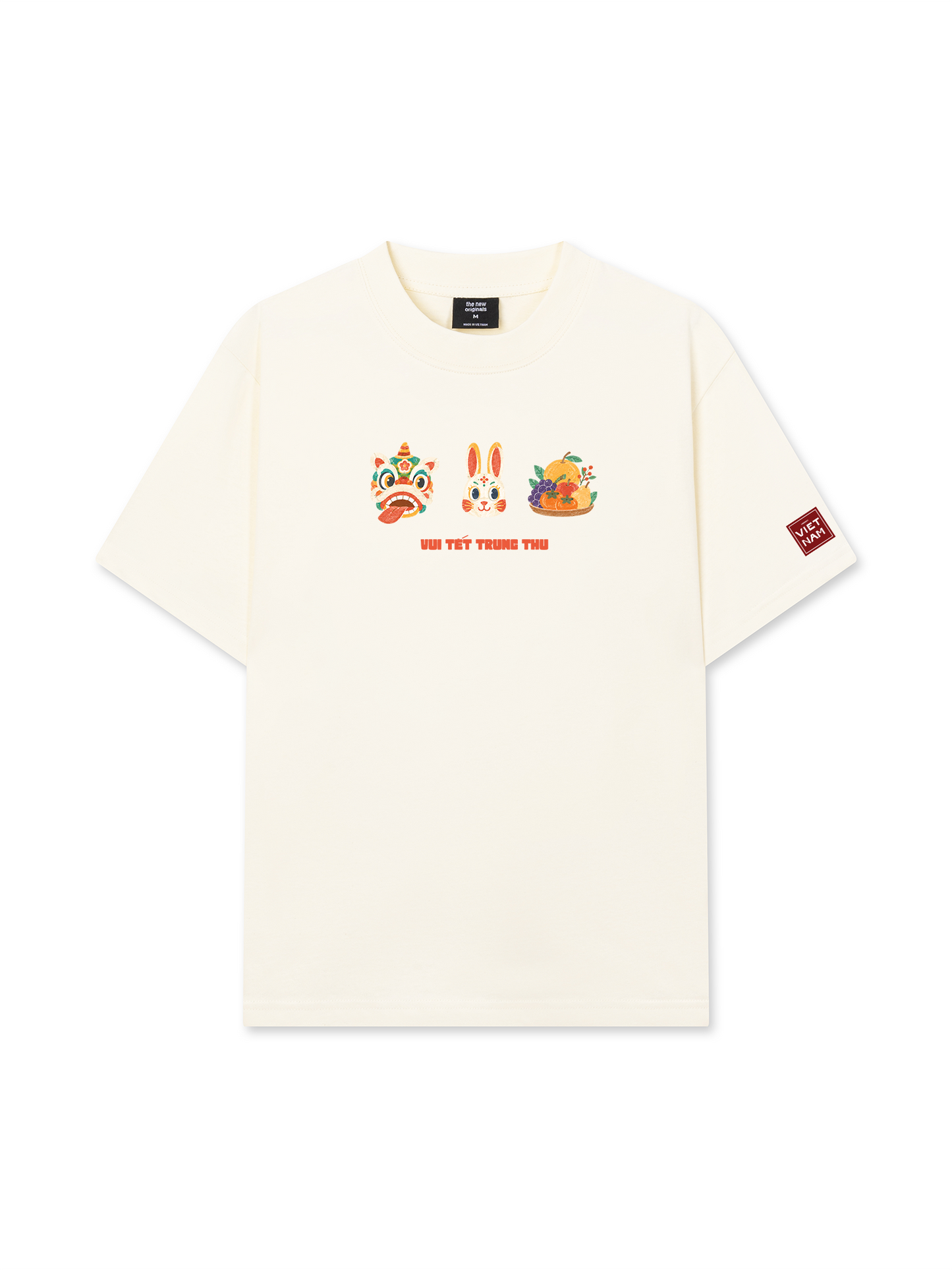Áo Thun Relaxed Fit Vui Tết Trung Thu