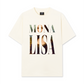 Áo Thun Relaxed Fit Masterpiece Mona Lisa Typography