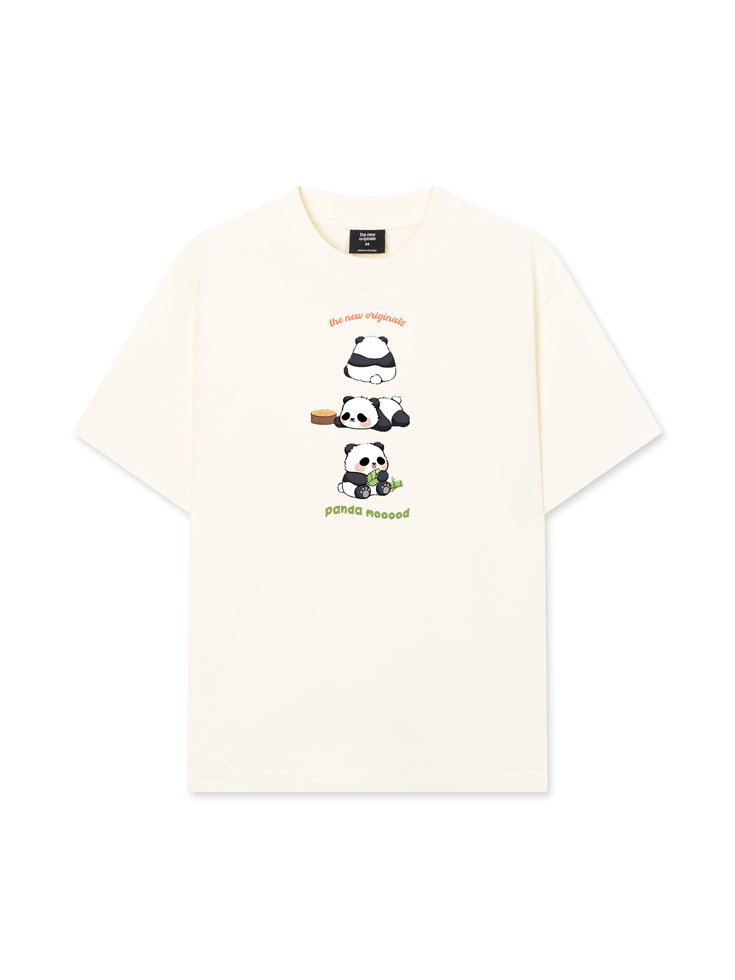 Áo Thun Relaxed Fit Panda Moooood