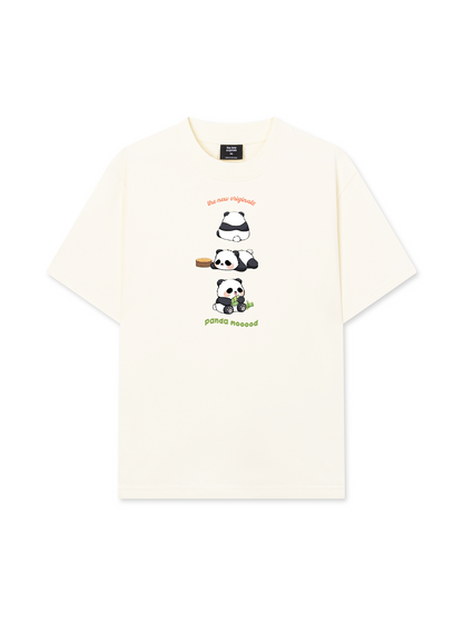 Áo Thun Relaxed Fit Panda Moooood