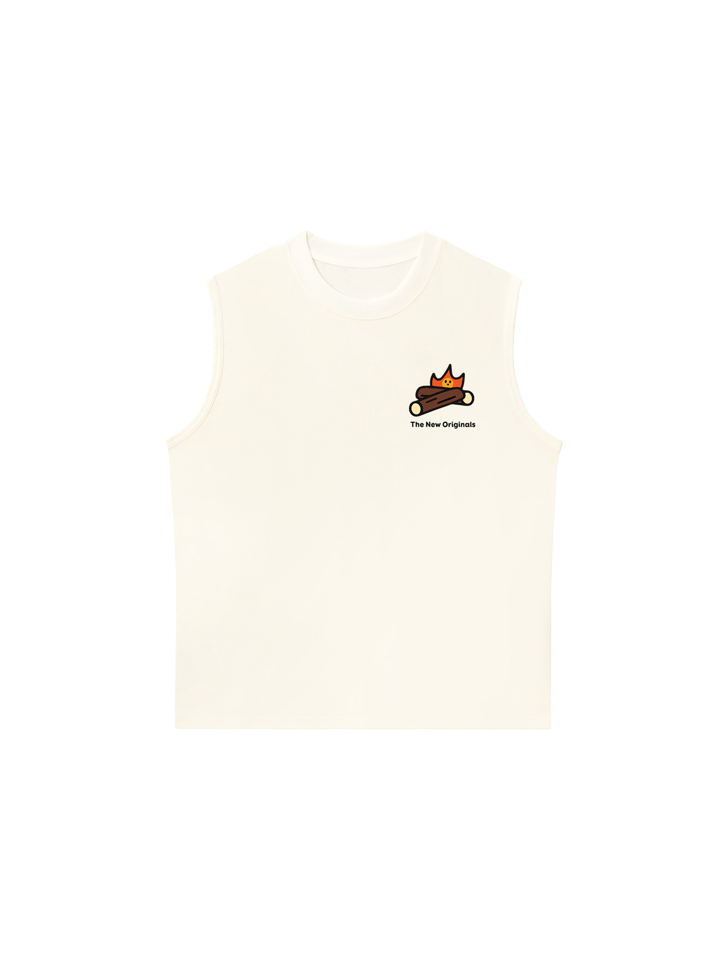 Áo Ba Lỗ Relaxed Fit Let_s Go Camping