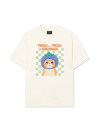 Áo Thun Relaxed Fit Animal Meow