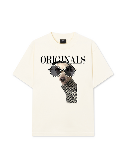 Áo Thun Relaxed Fit Animal Mood Fashion Dog