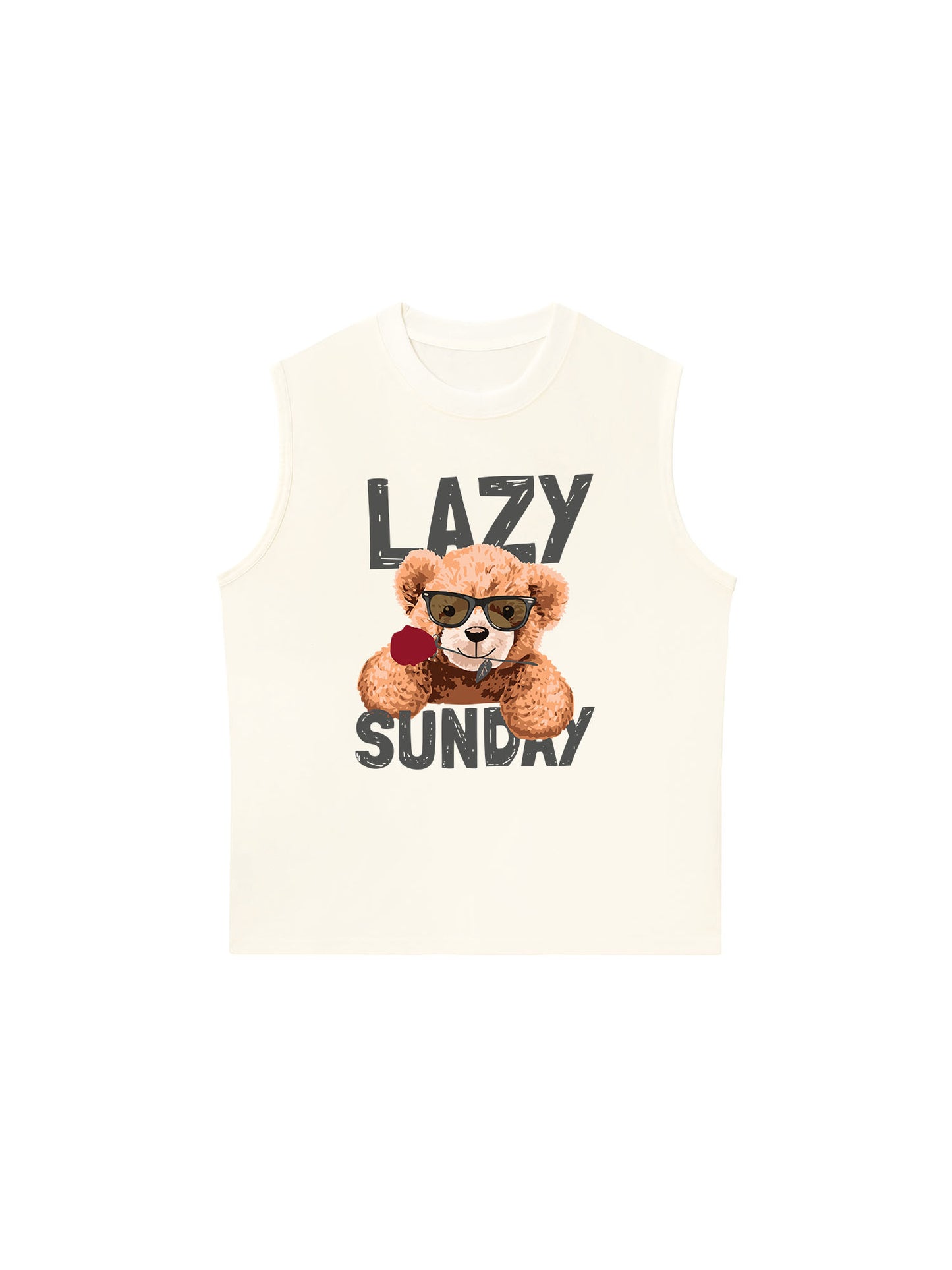 Áo Ba Lỗ Relaxed Fit Lazy Sunday