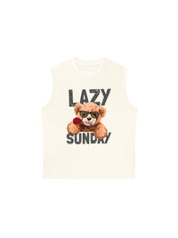 Áo Ba Lỗ Relaxed Fit Lazy Sunday