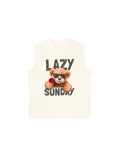 Áo Ba Lỗ Relaxed Fit Lazy Sunday